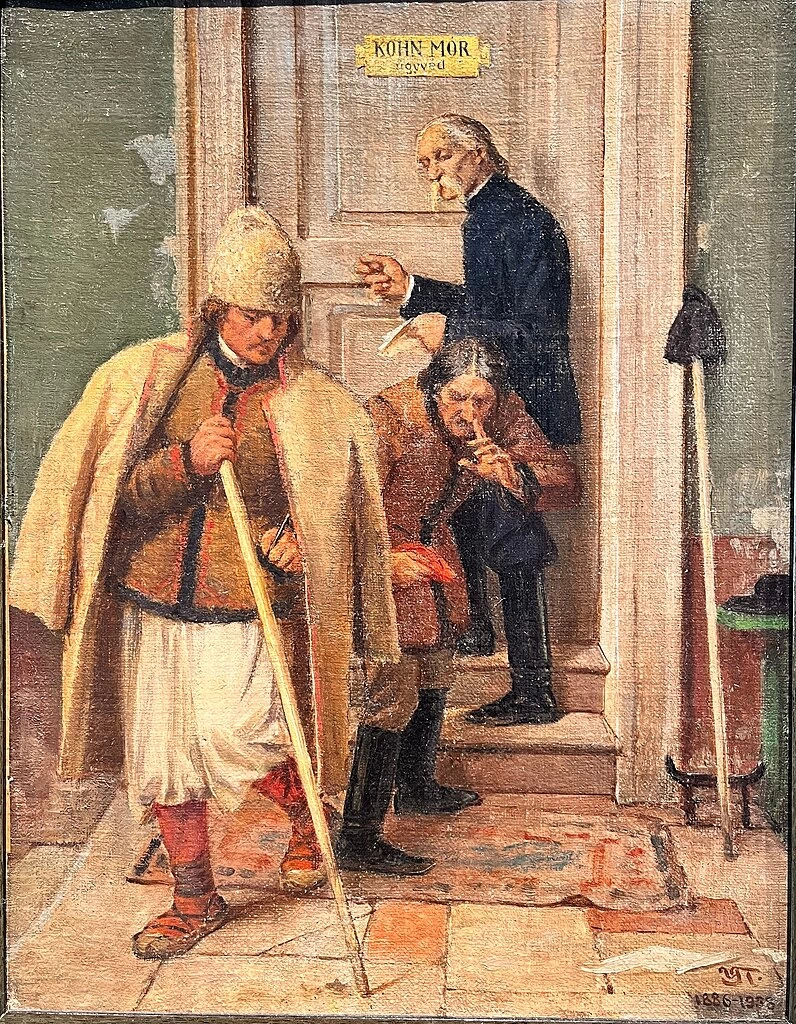 I contadini feriti (davanti alla porta dell'avvocato) - Museo Nazionale Zrenjanin